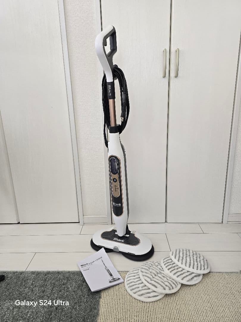 ゆうです、Shark STEAM & SCRUB S8201J