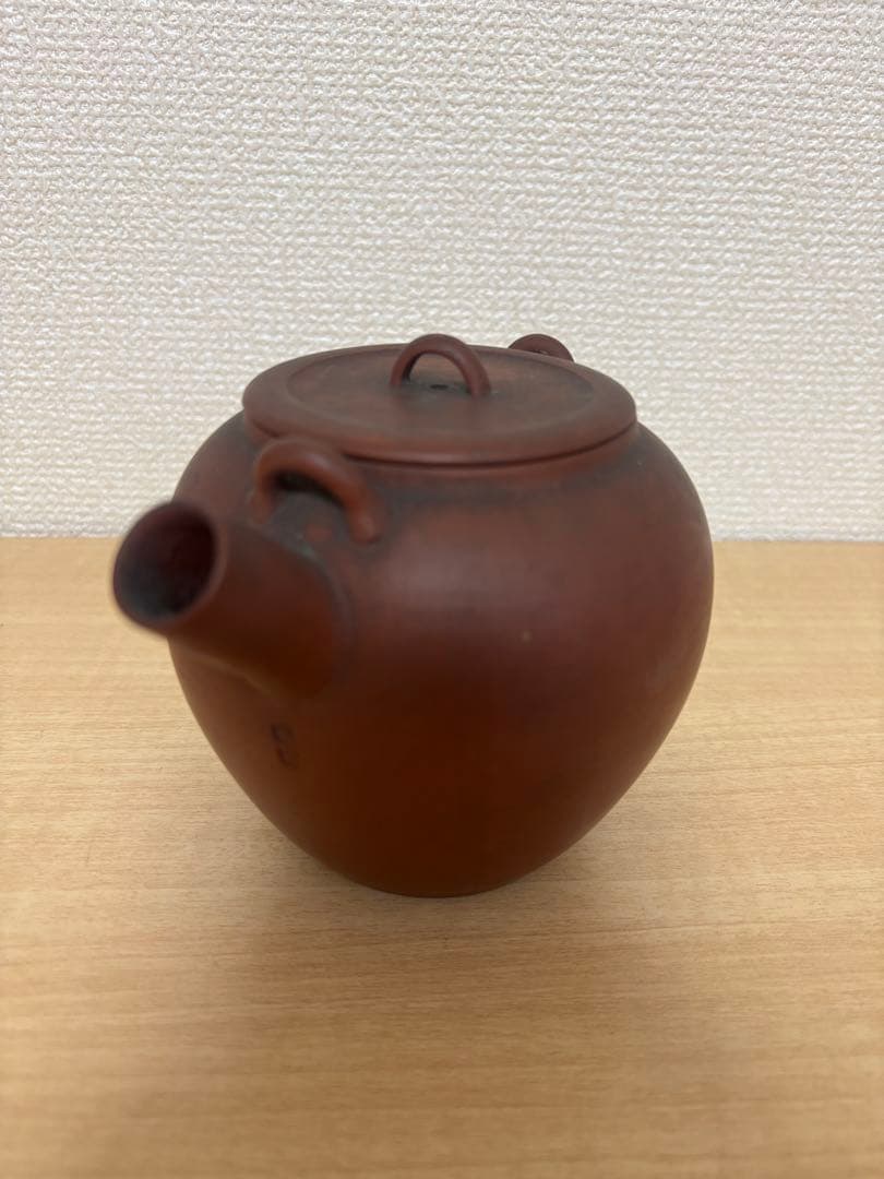 アンティーク　常滑焼　急須　朱泥　常山？