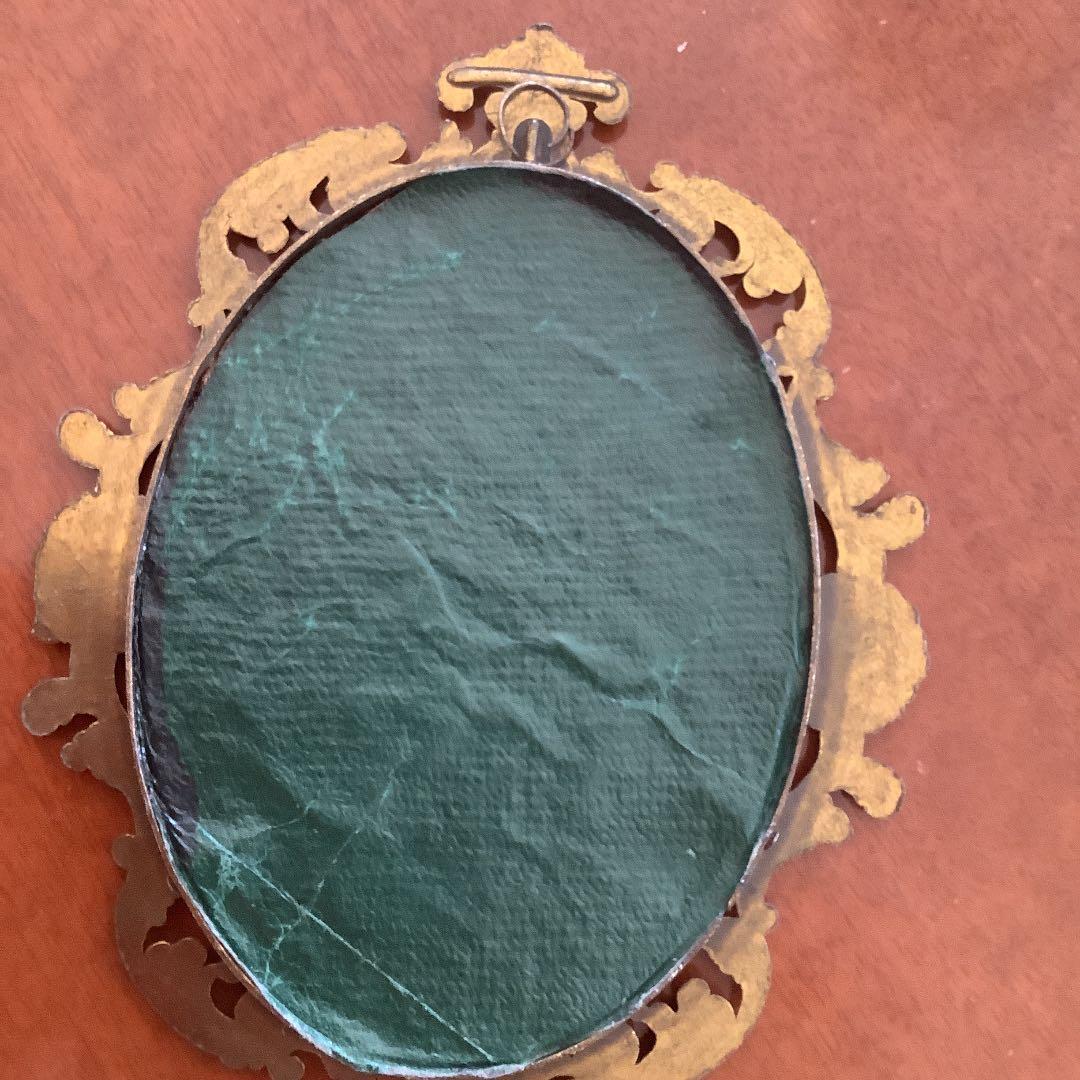 アンティーク　絵画　油絵　美しい薔薇の壁掛け