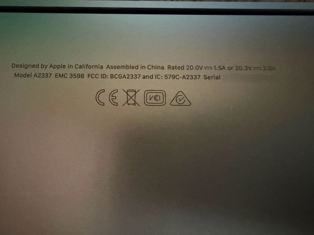 Apple MacBook Air シルバー 新品純正バッテリ正規修理交換品