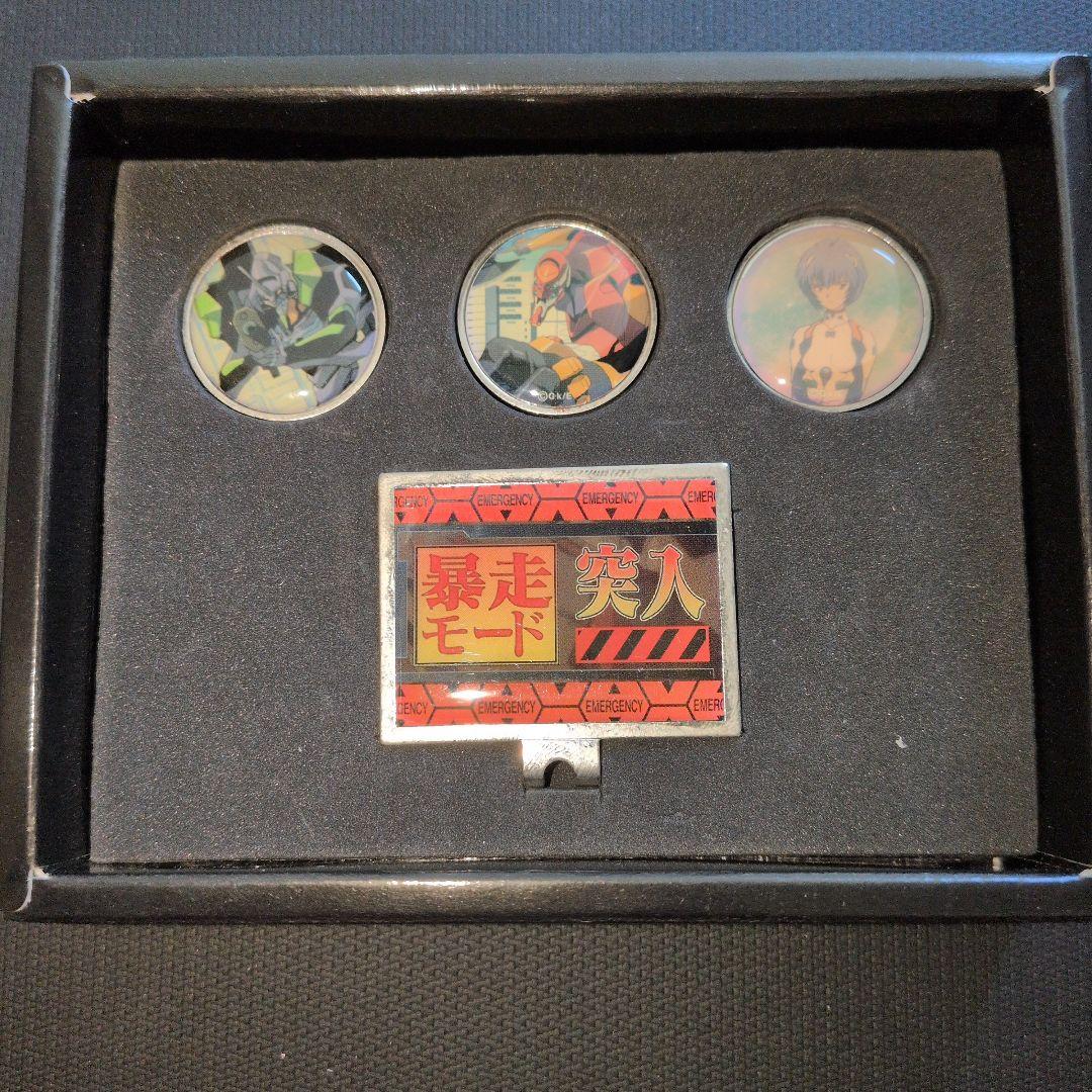 【非売品】新世紀エヴァンゲリオン　奇跡の価値は　ゴルフクリップマーカー　3セット