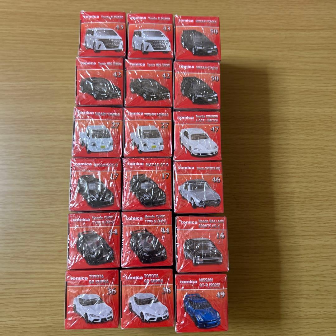 トミカプレミアム発売記念仕様まとめ売り18台