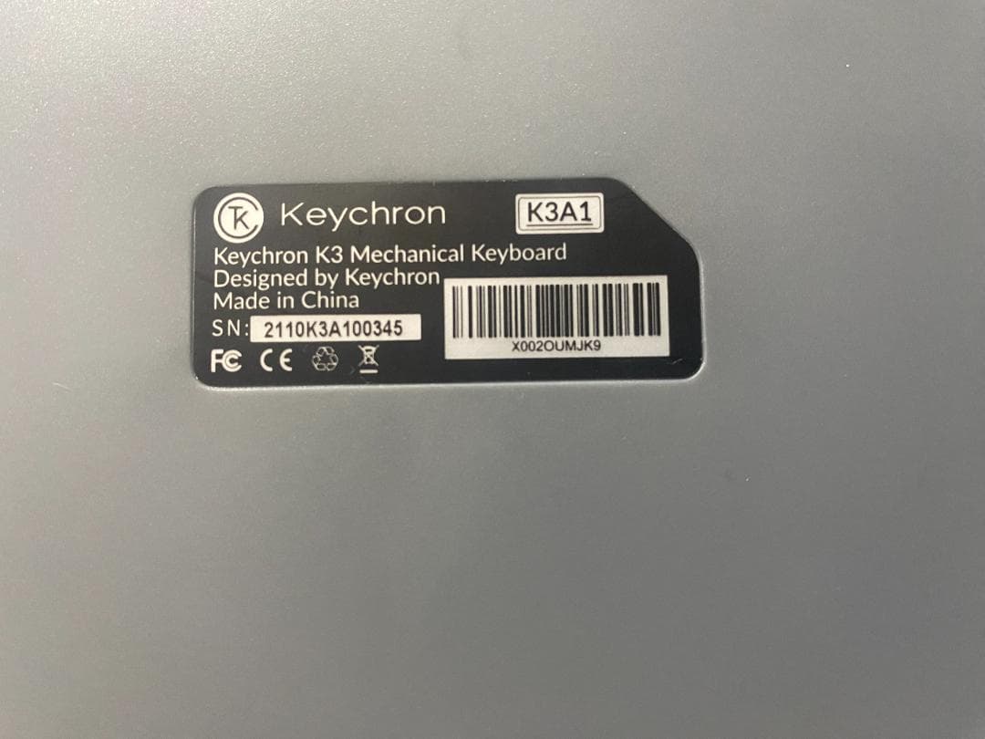 キーボード Keychron K3 (Version 2)