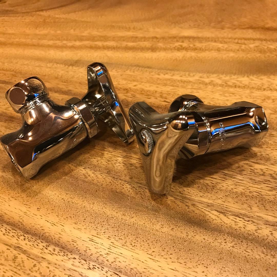 お値引き中❗️カクダイ 花立水栓 トール BK 716-824-13 ➕止水栓2個