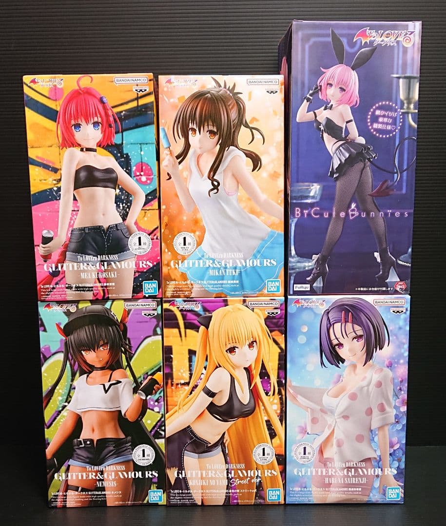 【新品未開封】ToLOVEる ダークネス 美少女 フィギュア ６体 セット