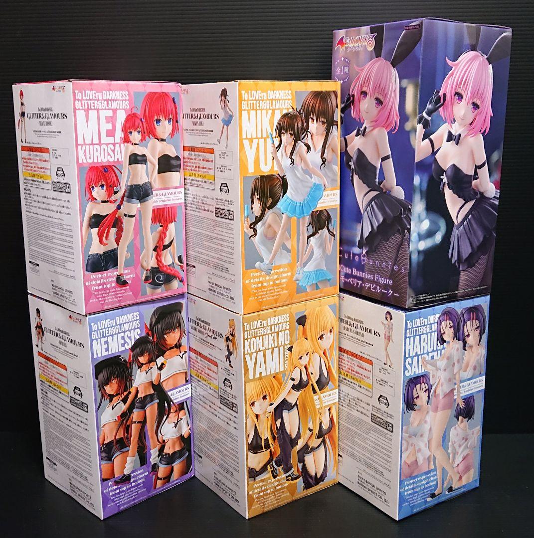【新品未開封】ToLOVEる ダークネス 美少女 フィギュア ６体 セット