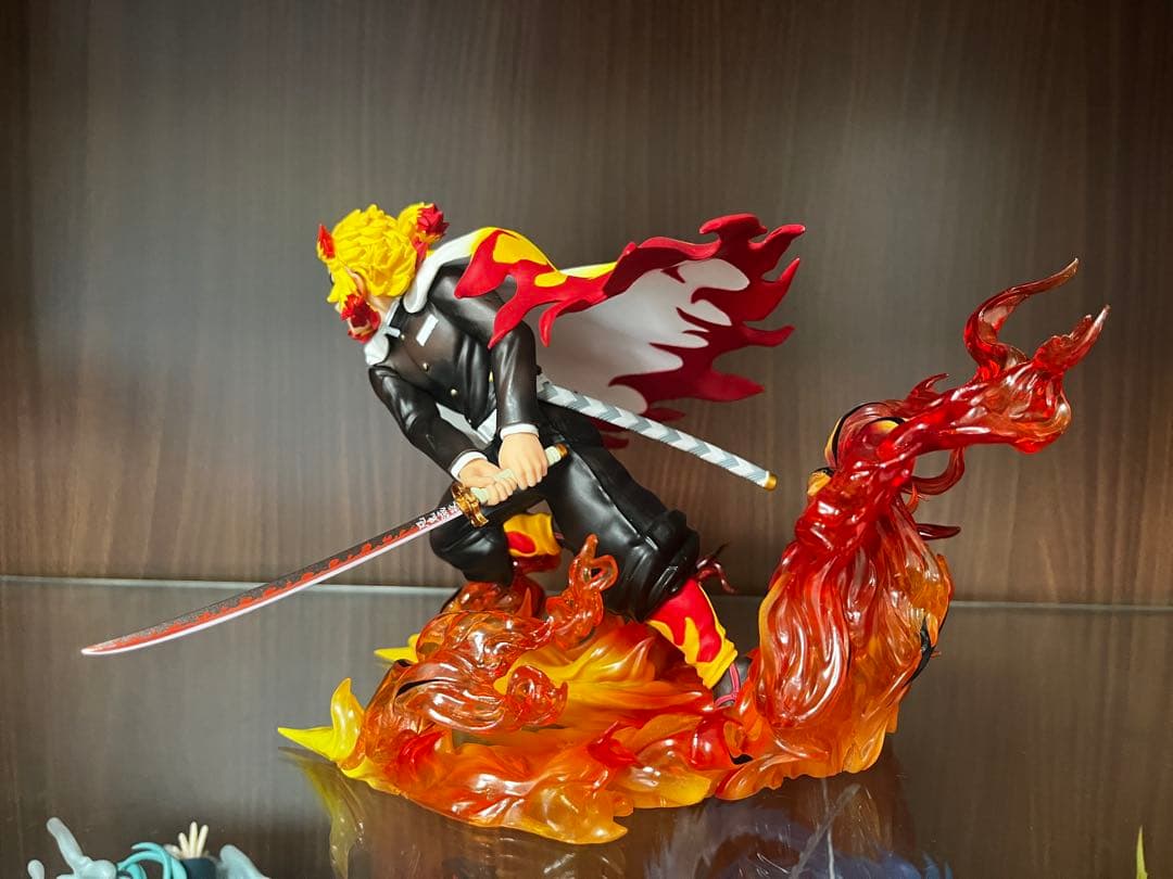 フィギュアーツ zero 猗窩座　煉獄　2点　鬼滅の刃　箱ありブリスターなし