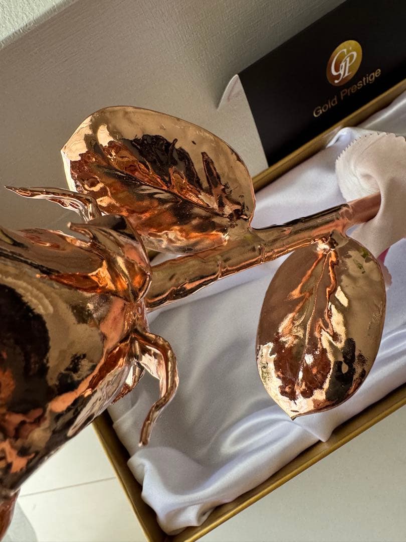 gold prestige 正規品 ピンクゴールドローズ 24Kコーティング