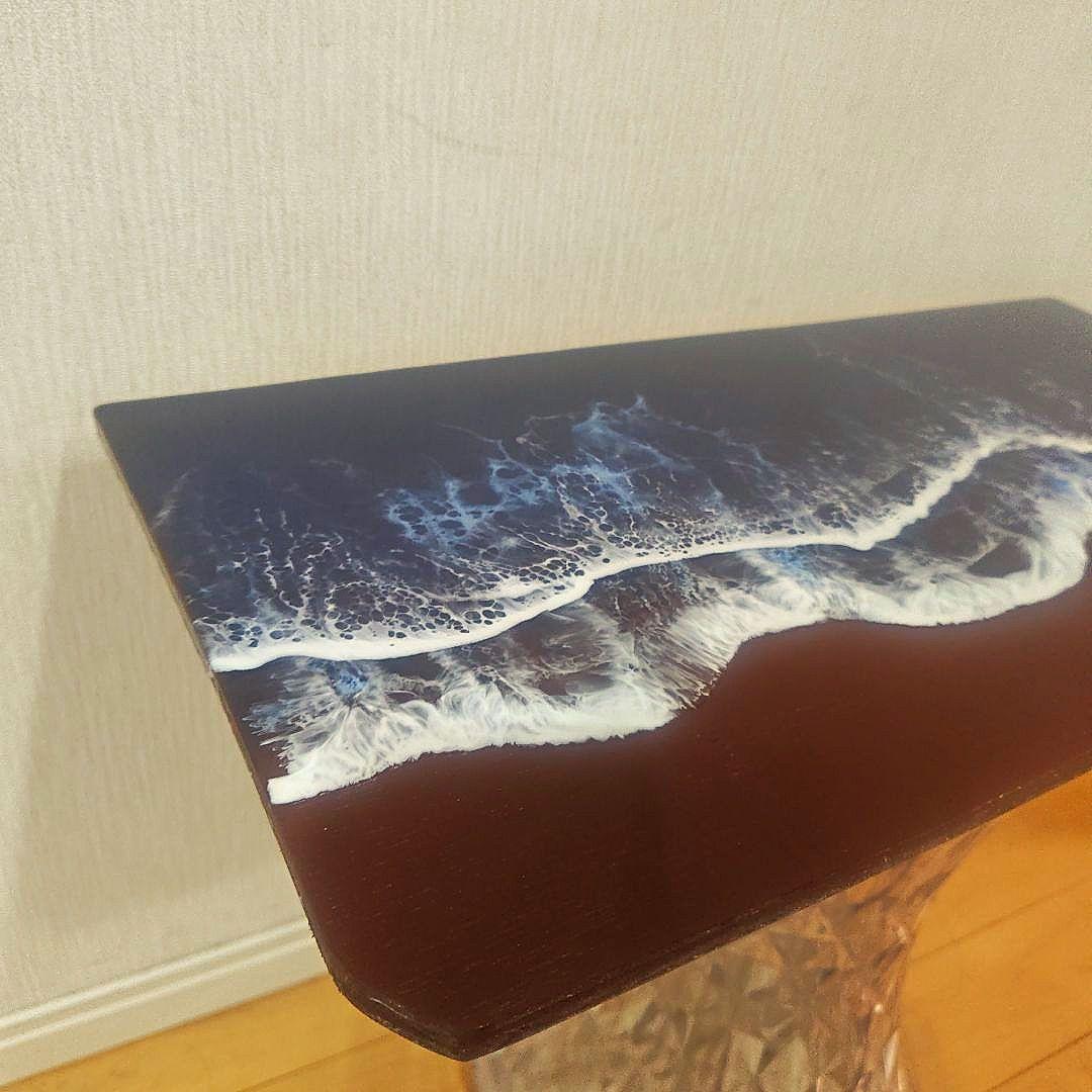 レジンテーブル　天板のみ　オーシャンアート