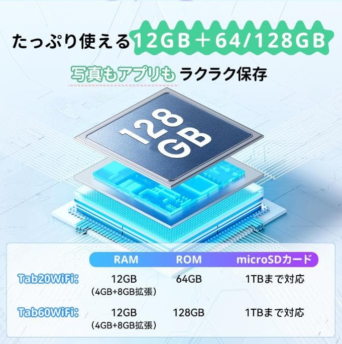 タブレット 10インチ Android15 Wi-Fiモデル