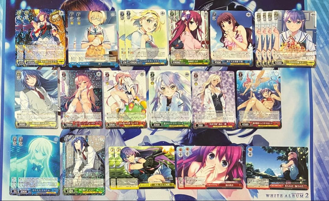 ヴァイスシュヴァルツ　グリザイア8電源デッキ+調整パーツ