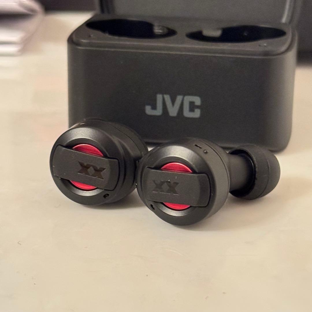 JVC HA-XC72T-R ワイヤレスイヤホン 美品