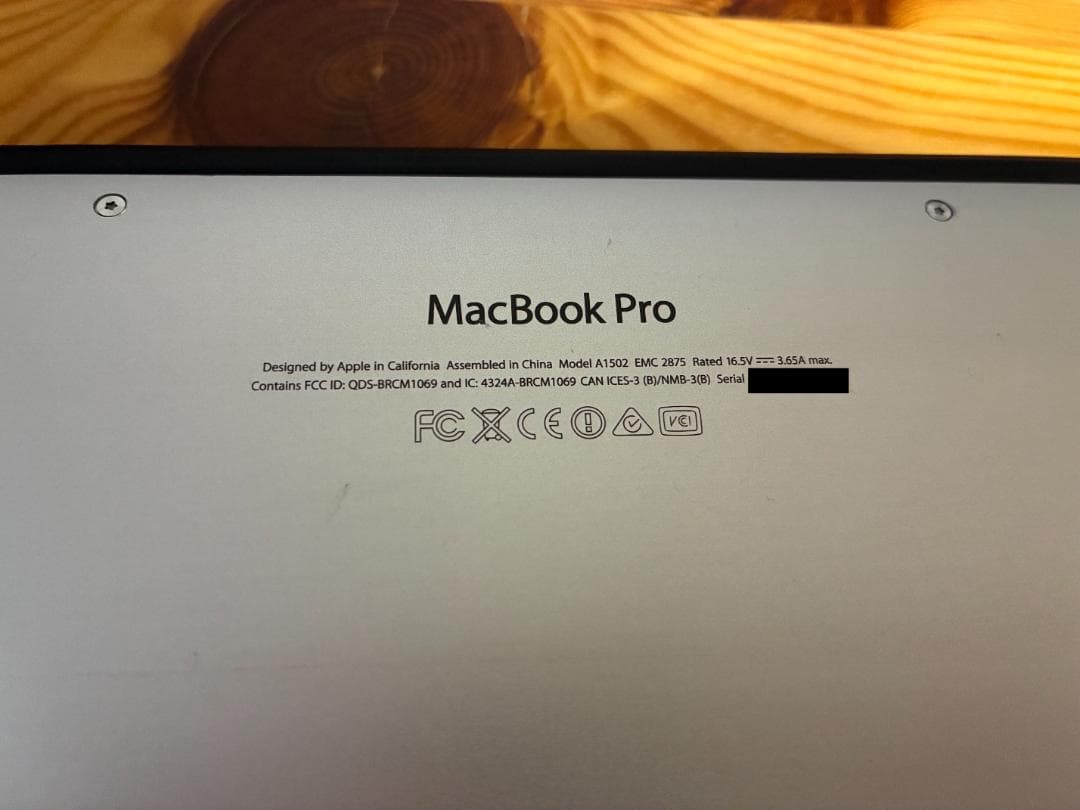 MacBook Pro (Retina,13インチ,Mid 2014) US配列
