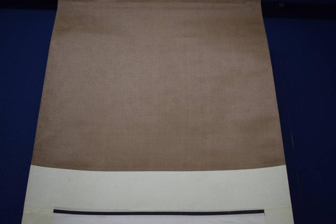 真作/陶君祥/山水帆舟図/中国/布袋屋掛軸HJ-785