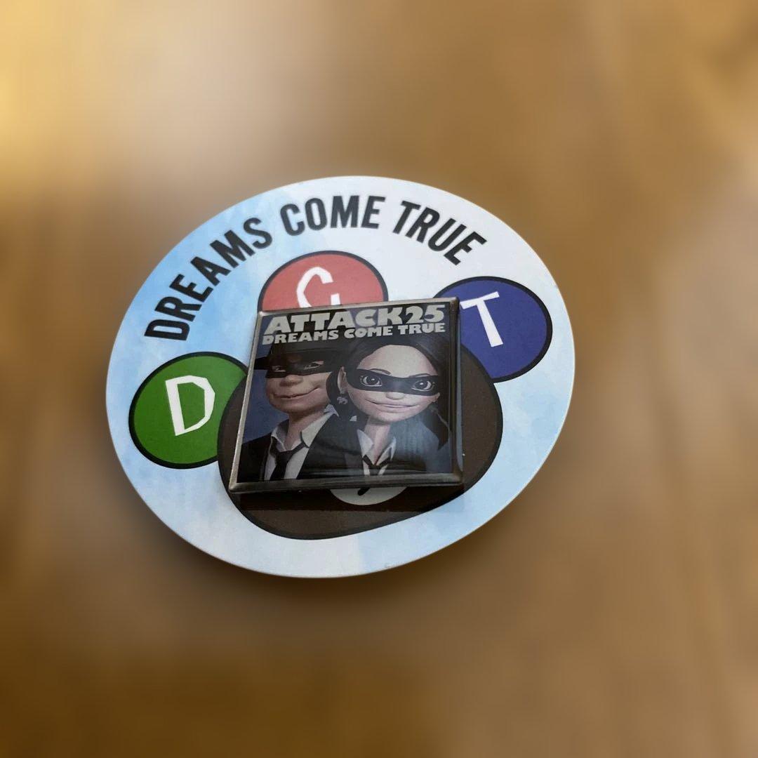 おまけ付き！DREAMS COME TRUE ピンズ　8個セット