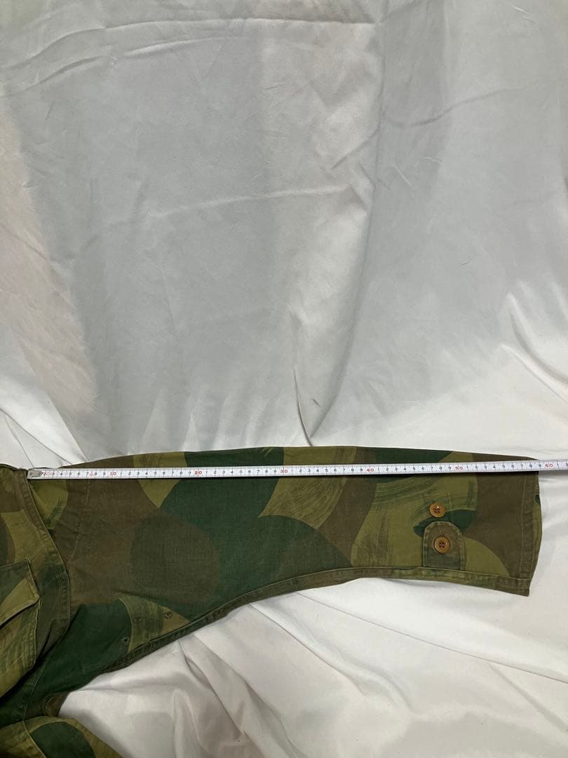50's ベルギー軍 デニソンスモック　 ブラッシュストロークカモ　実物　官給品