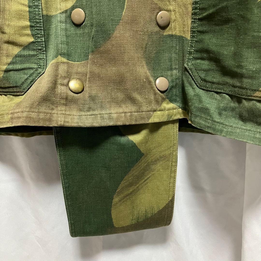 50's ベルギー軍 デニソンスモック　 ブラッシュストロークカモ　実物　官給品
