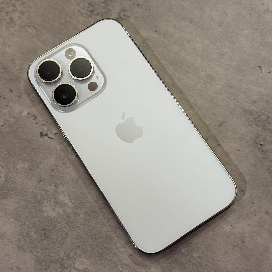 iPhone 14 pro 128GB シルバー 本体（箱・ケーブル付き）