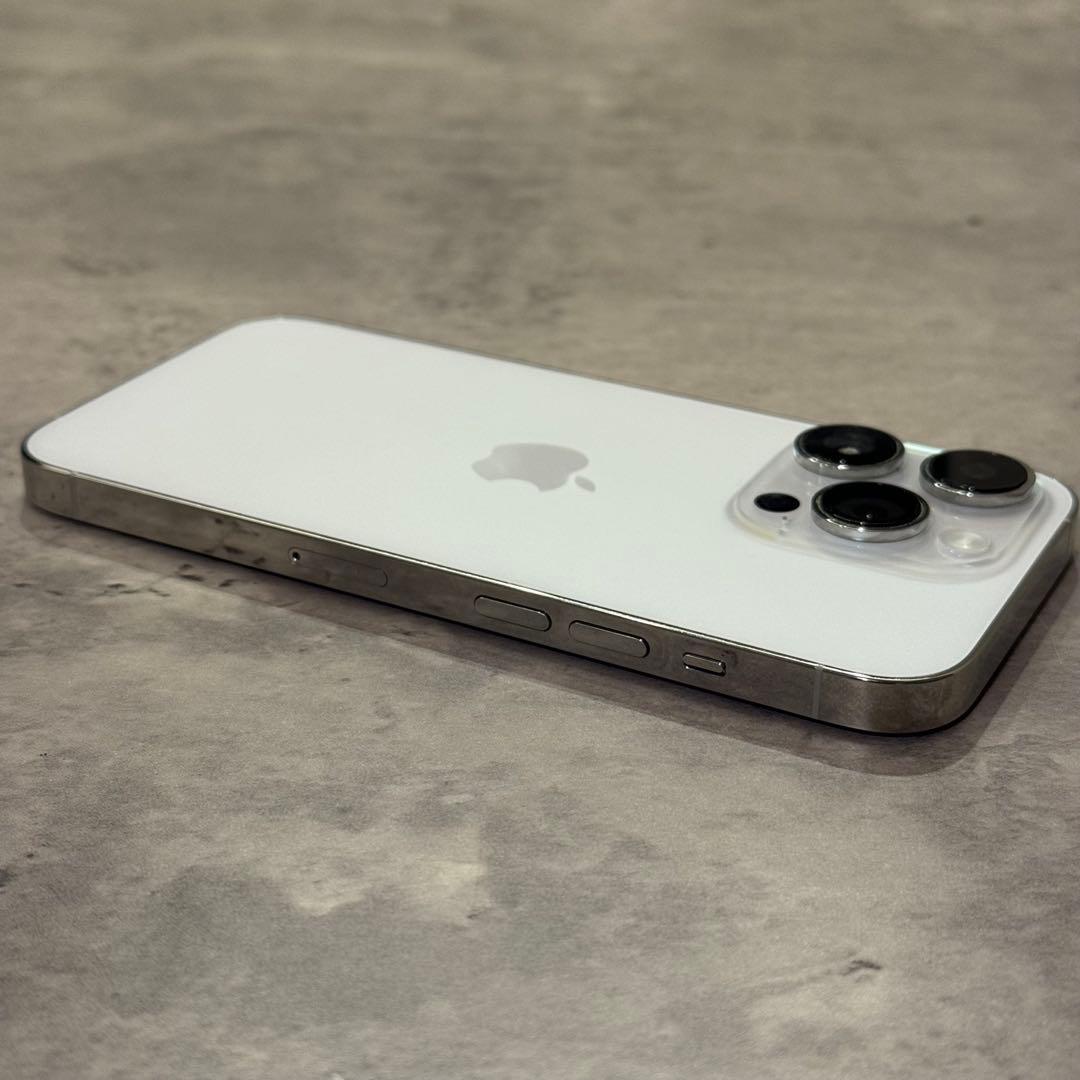 iPhone 14 pro 128GB シルバー 本体（箱・ケーブル付き）