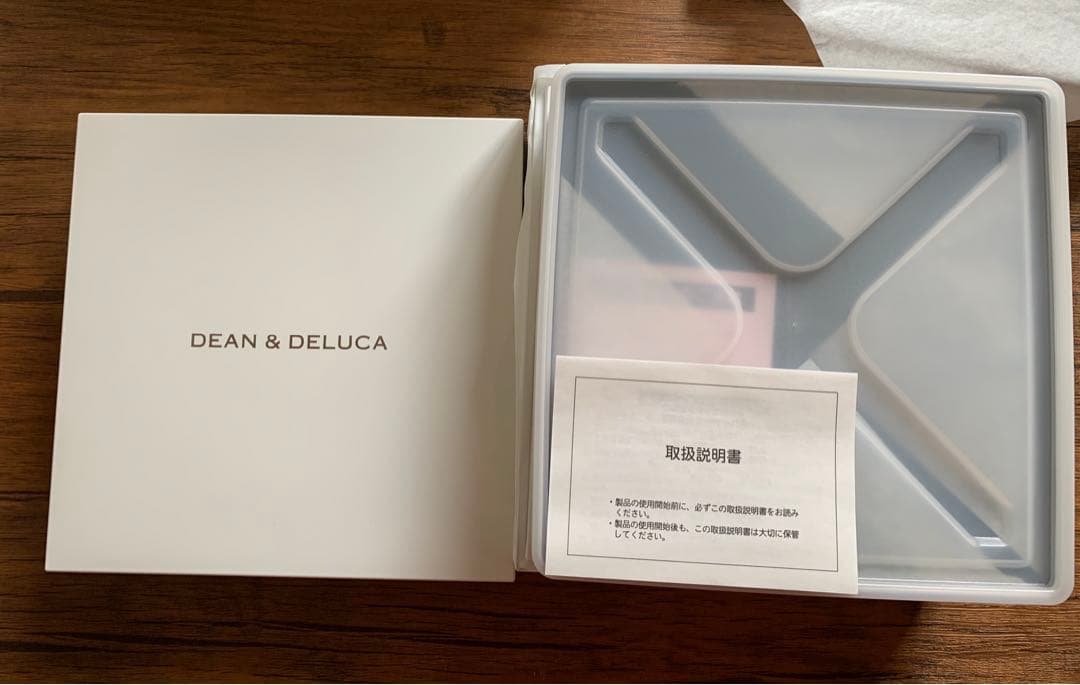 【新品・未使用】DEAN & DELUCA ホワイト弁当箱