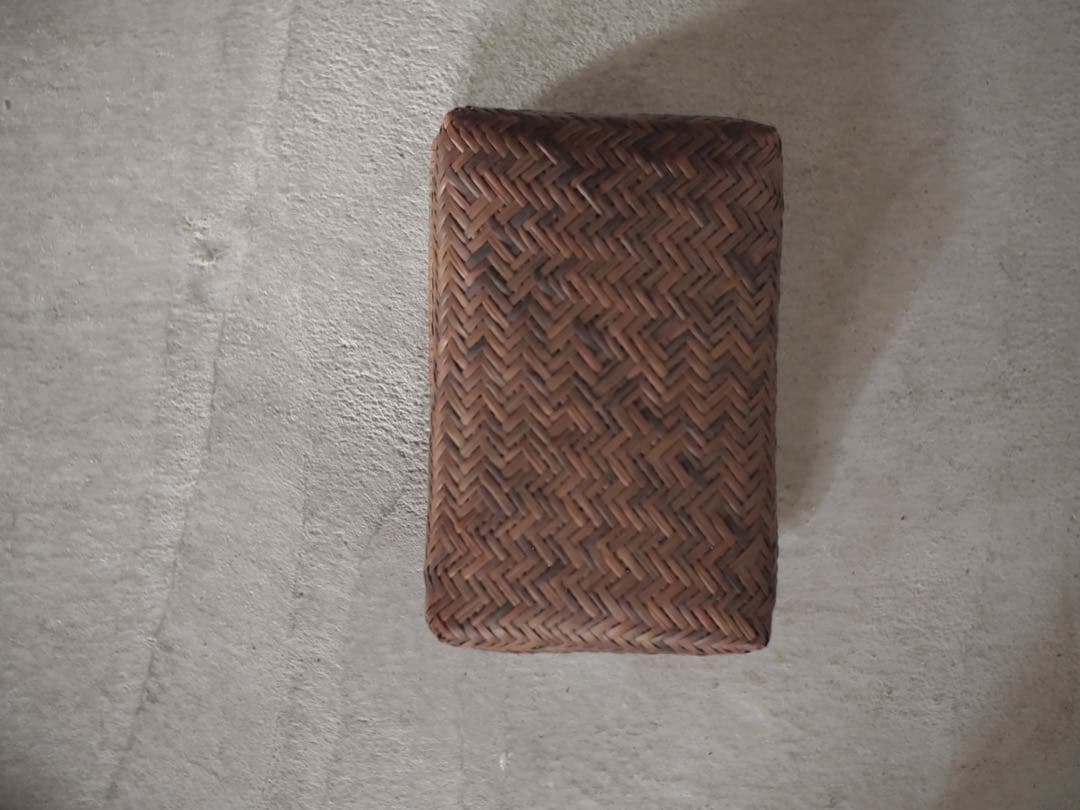 カゴ　つづら　行李　弁当箱　古家具　古道具　アンティーク　昭和レトロ