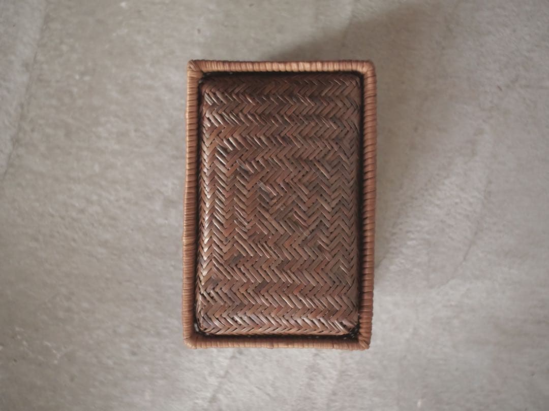 カゴ　つづら　行李　弁当箱　古家具　古道具　アンティーク　昭和レトロ