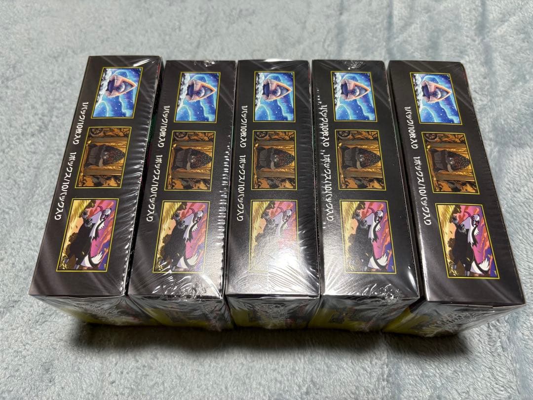 【シュリンク付き】新品未開封品 ポケモンカードゲーム メガドリーム5box