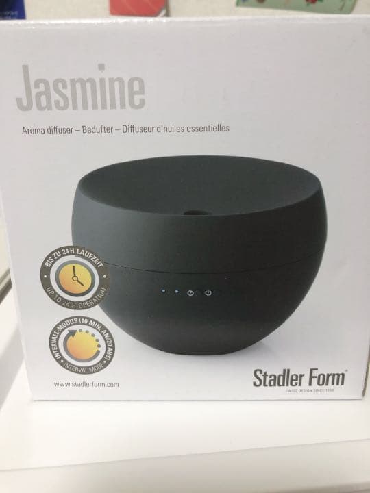 [Jasmine (ジャスミン)アロマディフューザー ブラック]