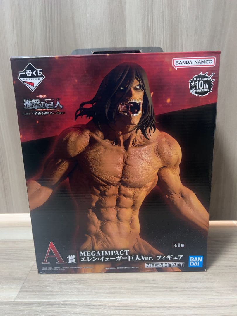 一番くじ MEGAIMPACT エレン・イェーガー巨人ver フィギュア A賞
