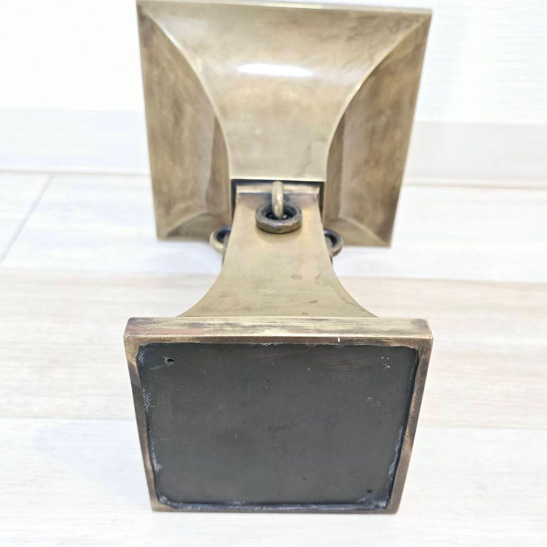 池坊 いけばな 銅鋳造 四海波 池坊陶花器 木箱付き