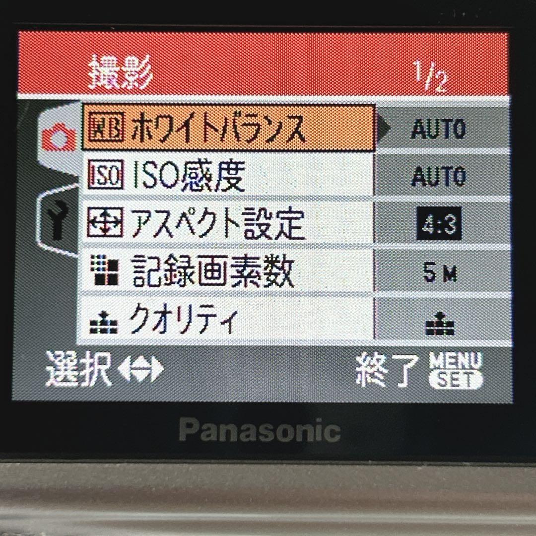 ✨未使用級✨単三電池Panasonic LUMIX DMC-LS2 コンデジ