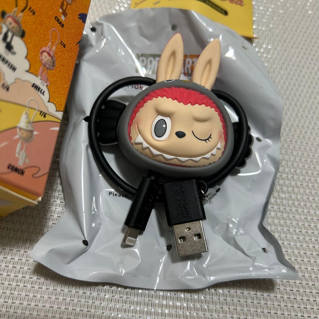 POPMART Labubu iPhone 充電ケーブル　Conch