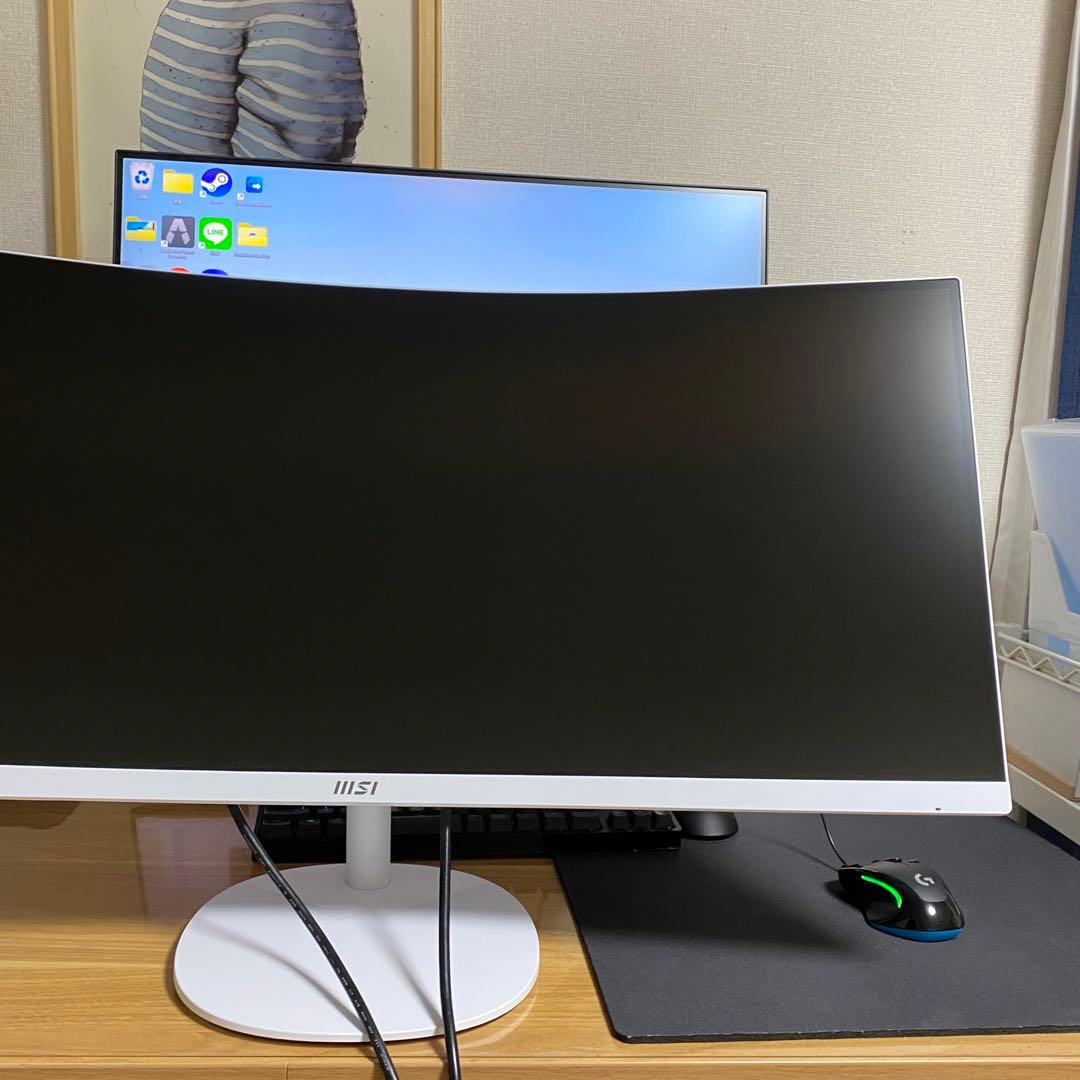 MSI MP341CQW　ウルトラワイドモニター ホワイト 34インチ PRO