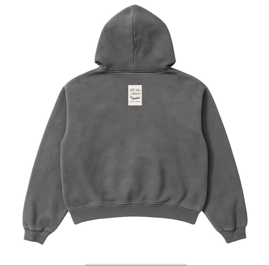 最終値下げ ØMI INFINITYMOONHoodieスウェットグレーLサイズ