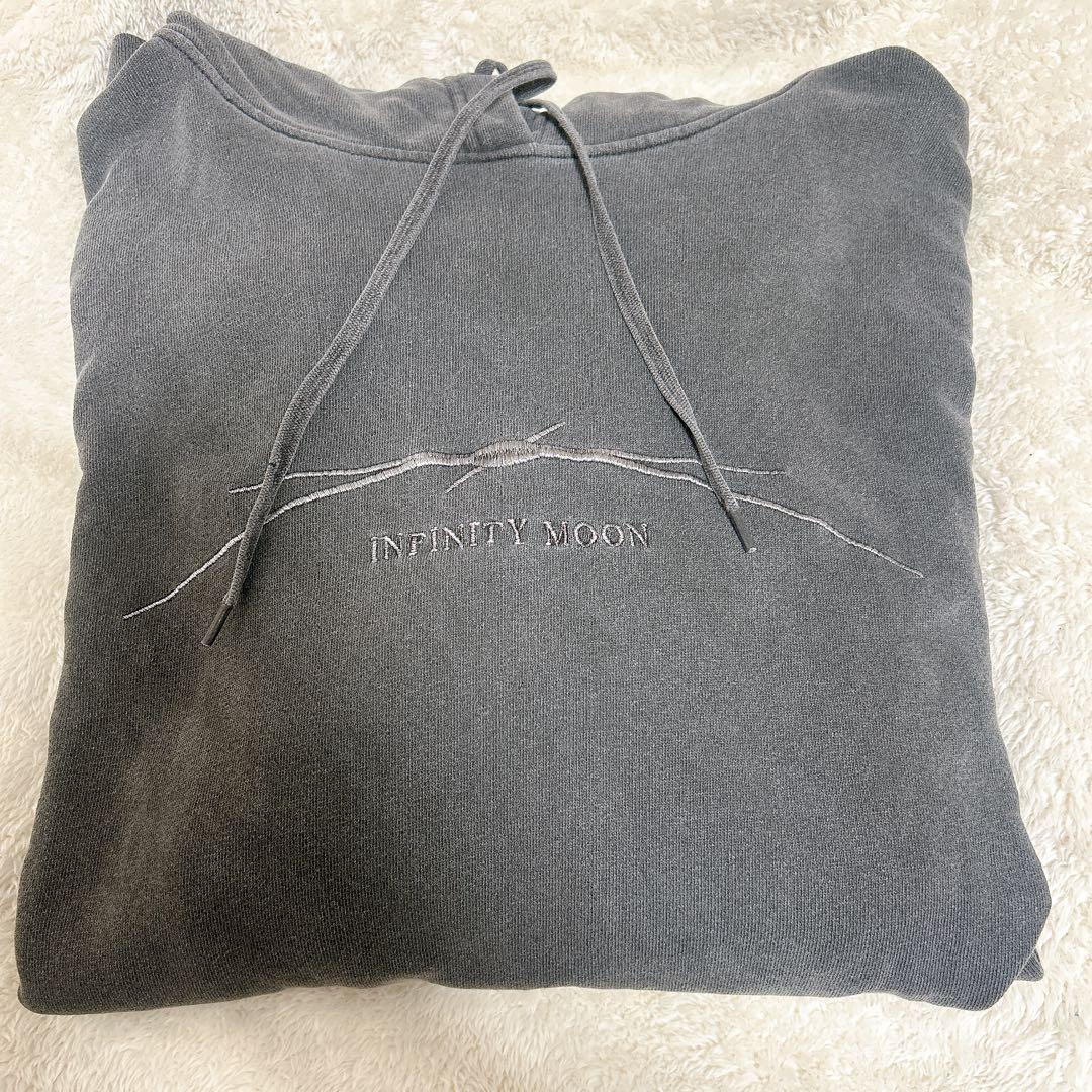最終値下げ ØMI INFINITYMOONHoodieスウェットグレーLサイズ