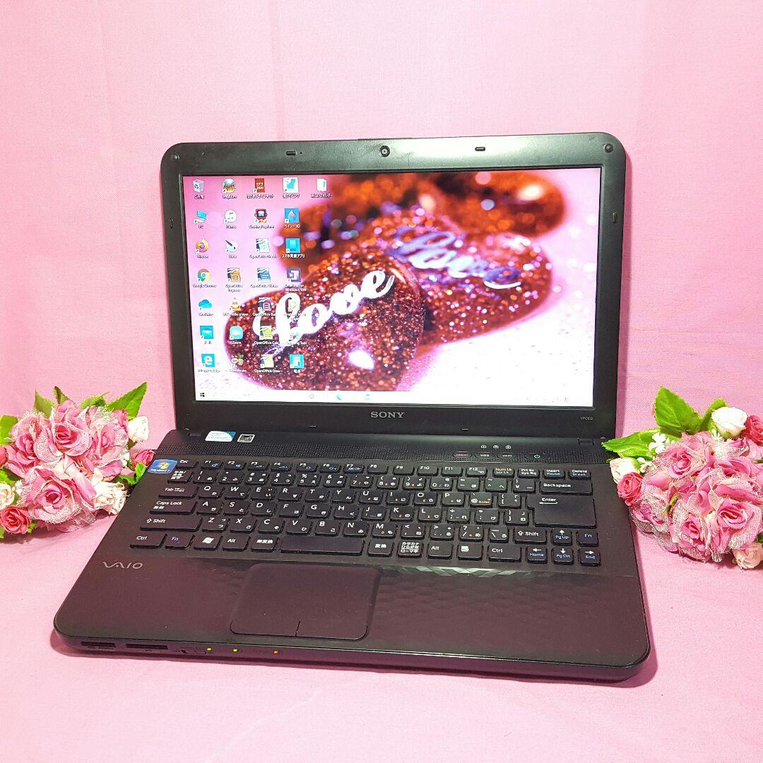 最新Wind10搭載✨大人気✨SONY✨VAIO✨高速メモリ4G✨Wi-Fi