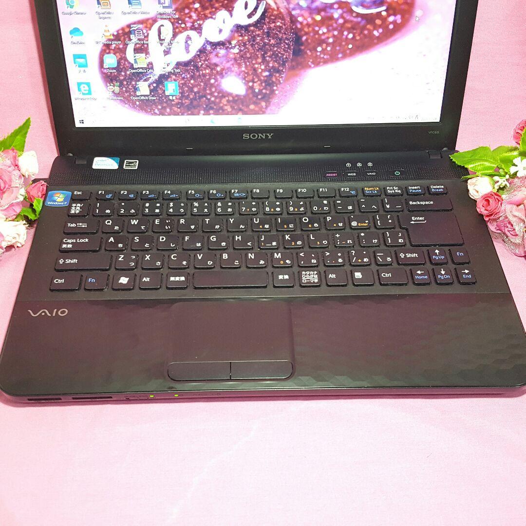最新Wind10搭載✨大人気✨SONY✨VAIO✨高速メモリ4G✨Wi-Fi