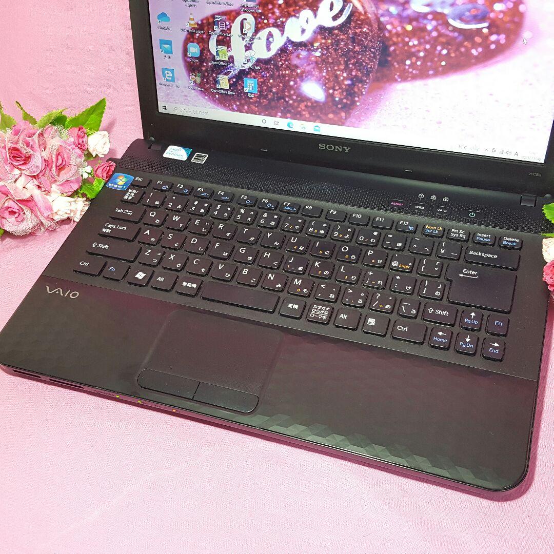 最新Wind10搭載✨大人気✨SONY✨VAIO✨高速メモリ4G✨Wi-Fi
