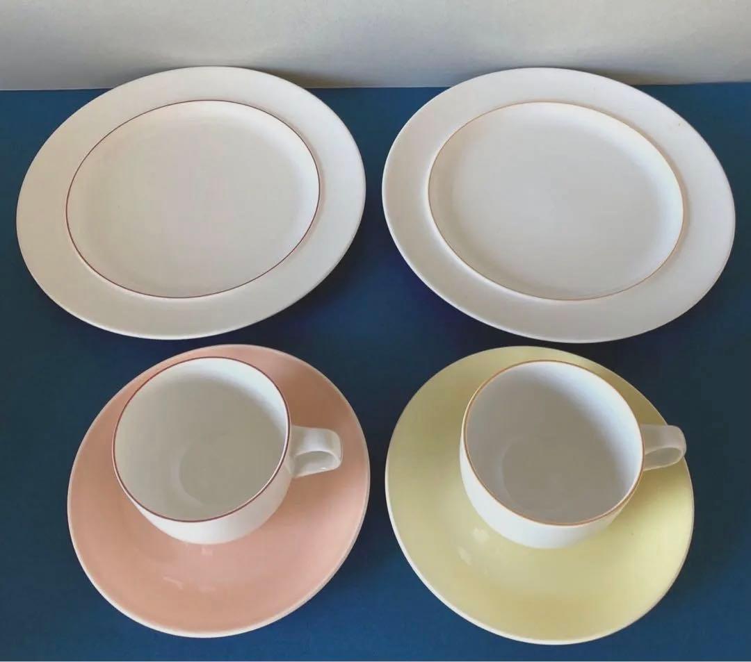 ロイヤルコペンハーゲン　FAJANCE トリオペア