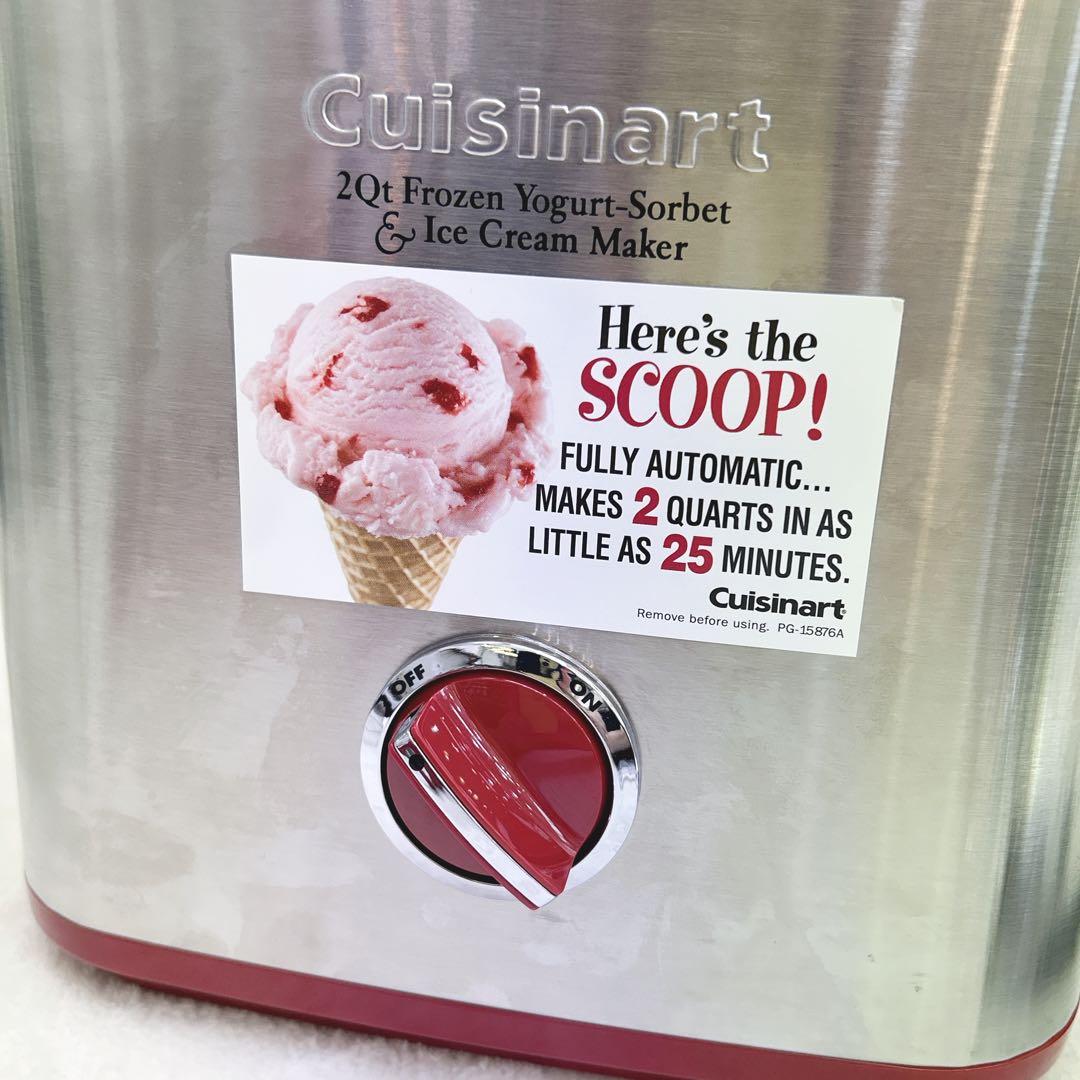 ◎美品 Cuisinart アイスクリームメーカー ICE-30R クイジナート