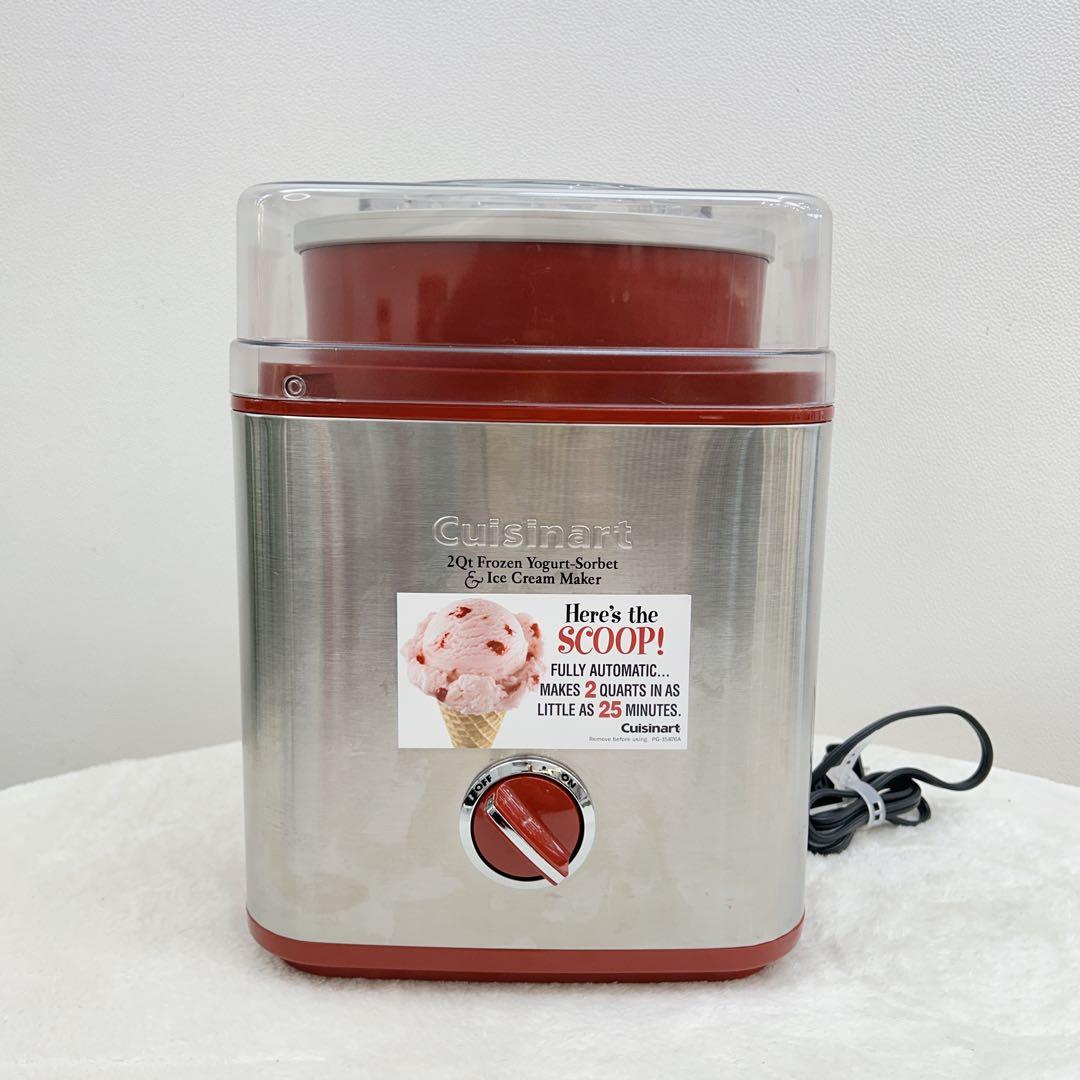 ◎美品 Cuisinart アイスクリームメーカー ICE-30R クイジナート