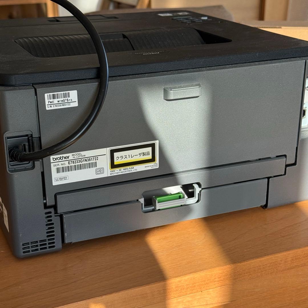 Brother JUSTIO HL-L23750 W 新品トナー付き