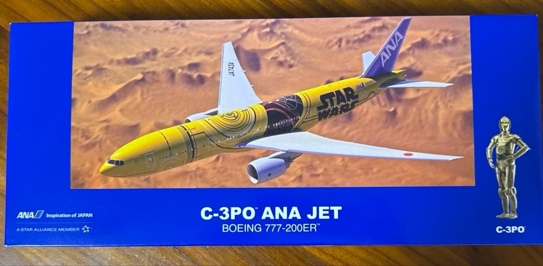 新品未開封　C-3PO ANA JET BOEING-777 200-ER