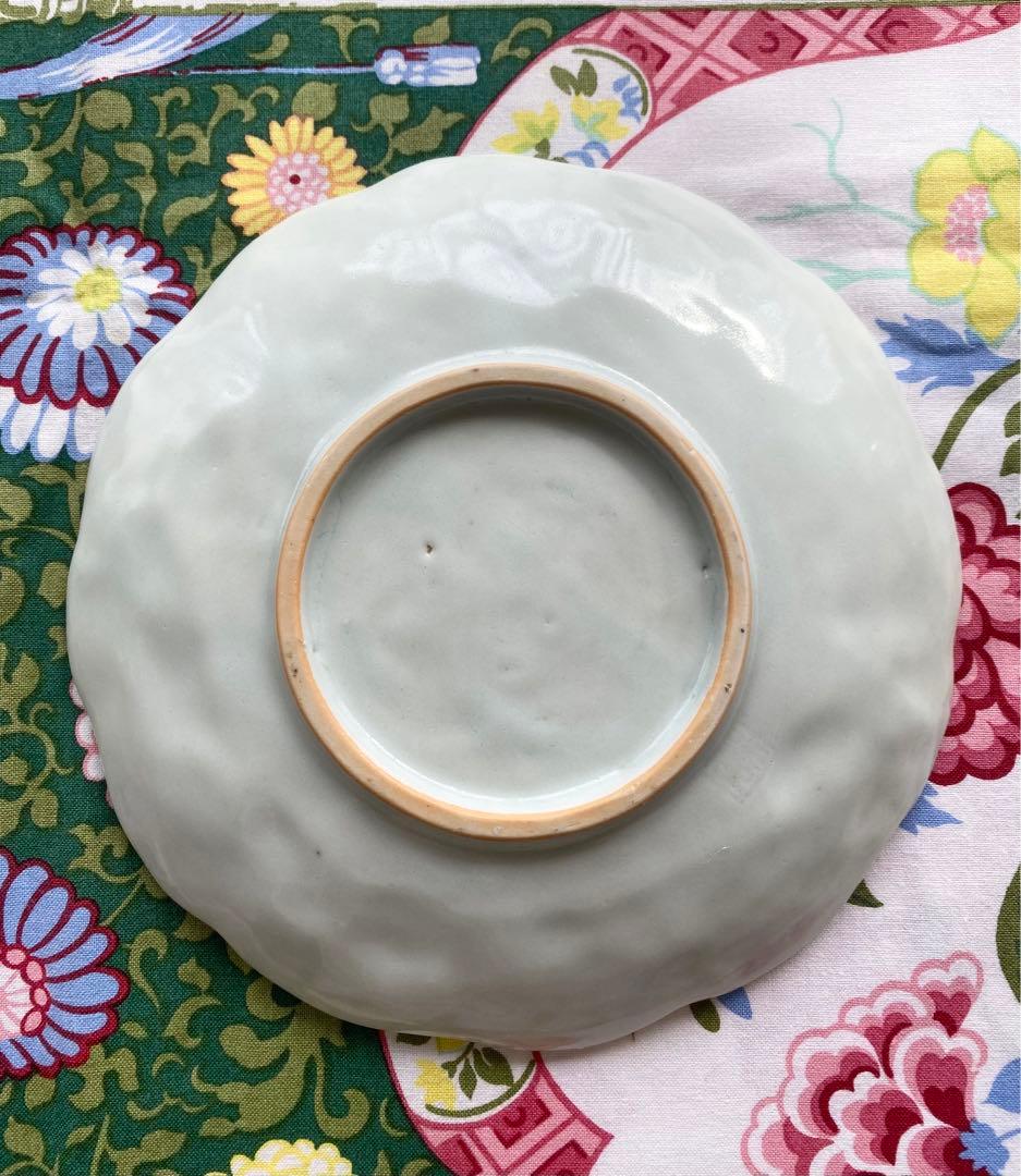 白磁：5.5寸皿・藤塚光男《中皿・17.0cm》 ２枚