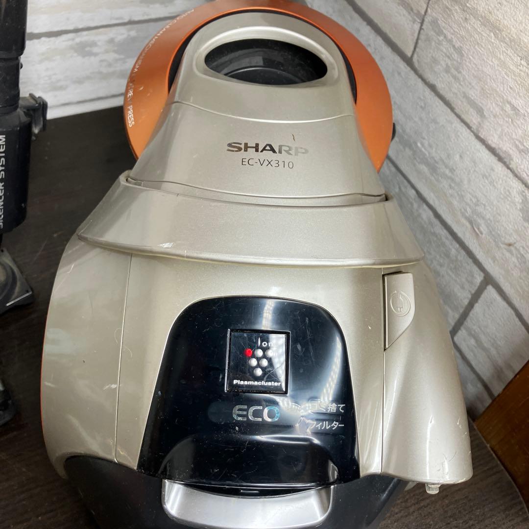 SHARP サイクロン掃除機 高濃度プラズマクラスター7000 EC-VX310