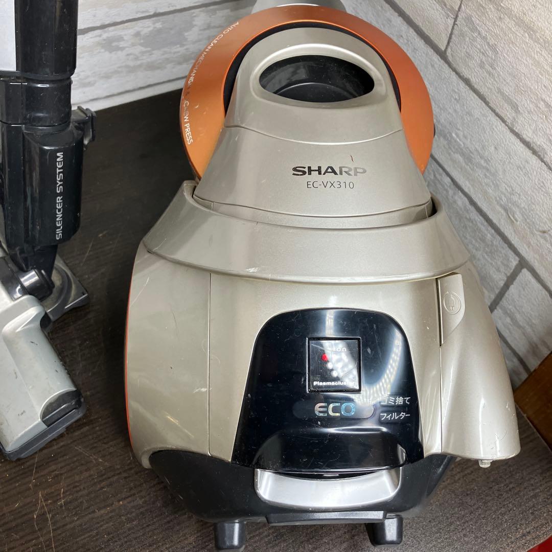 SHARP サイクロン掃除機 高濃度プラズマクラスター7000 EC-VX310
