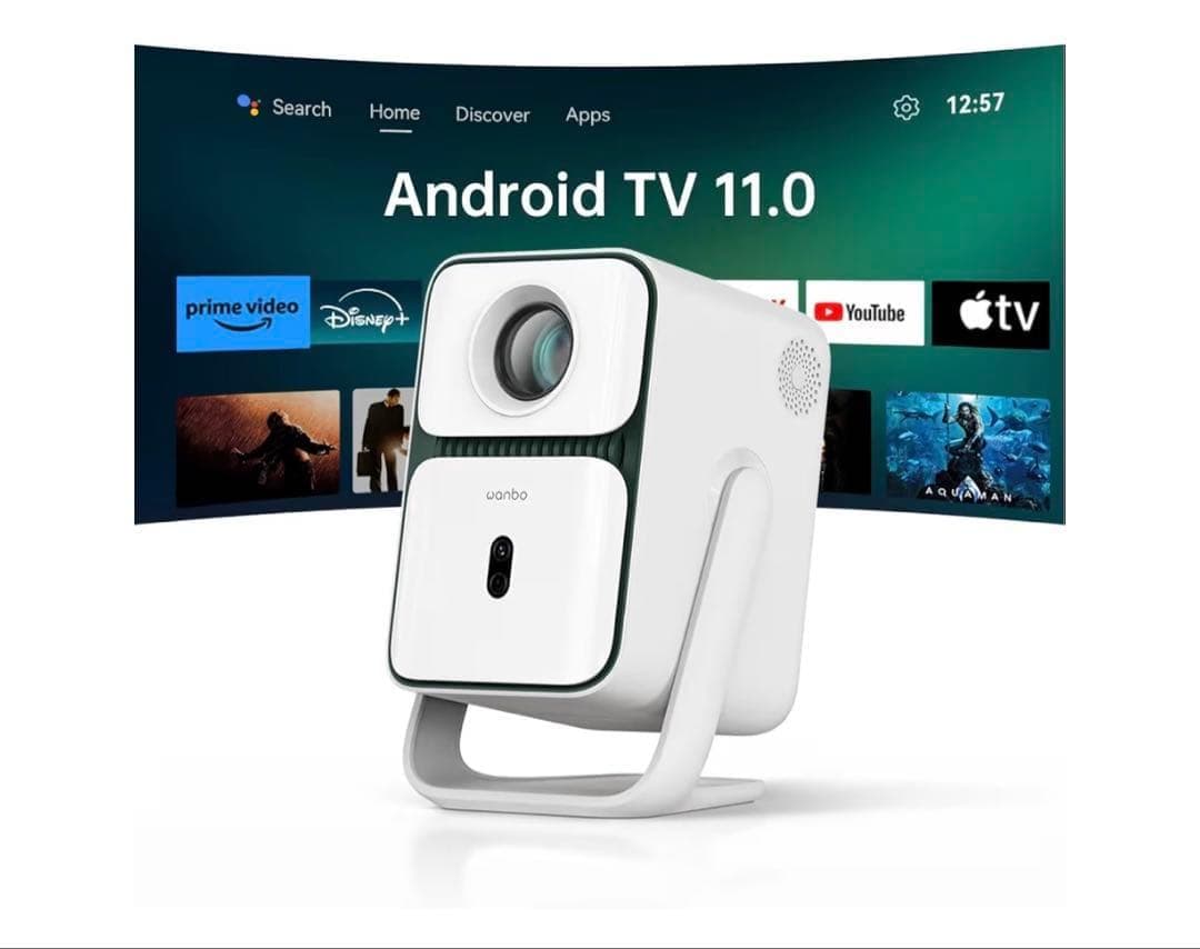 【美品】Wanbo T2 Ultra プロジェクター Android TV