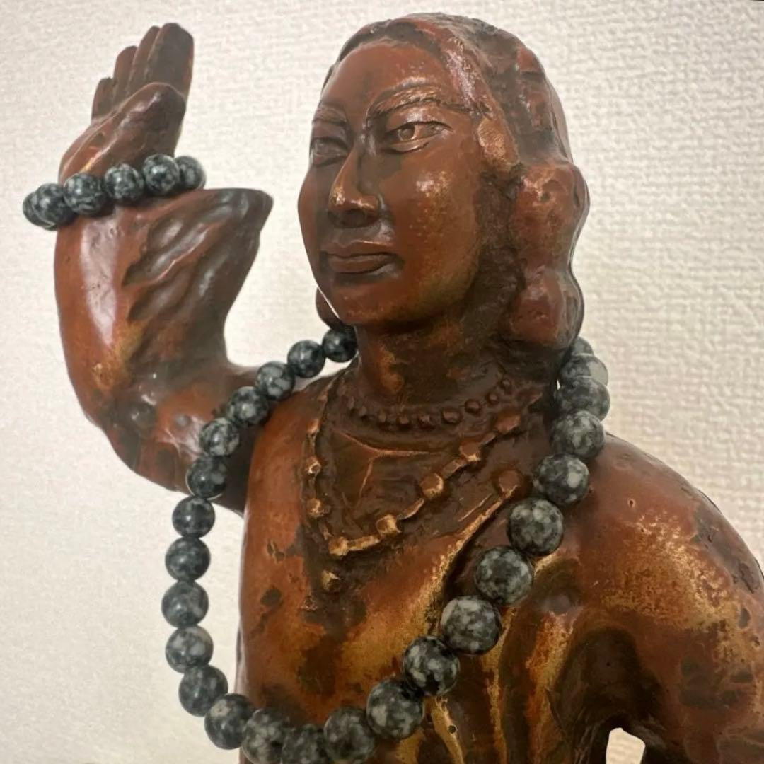 【三峯神社限定・一点物】日本武尊(ヤマトタケル)波動上昇遠野霊石 お揃いブレス