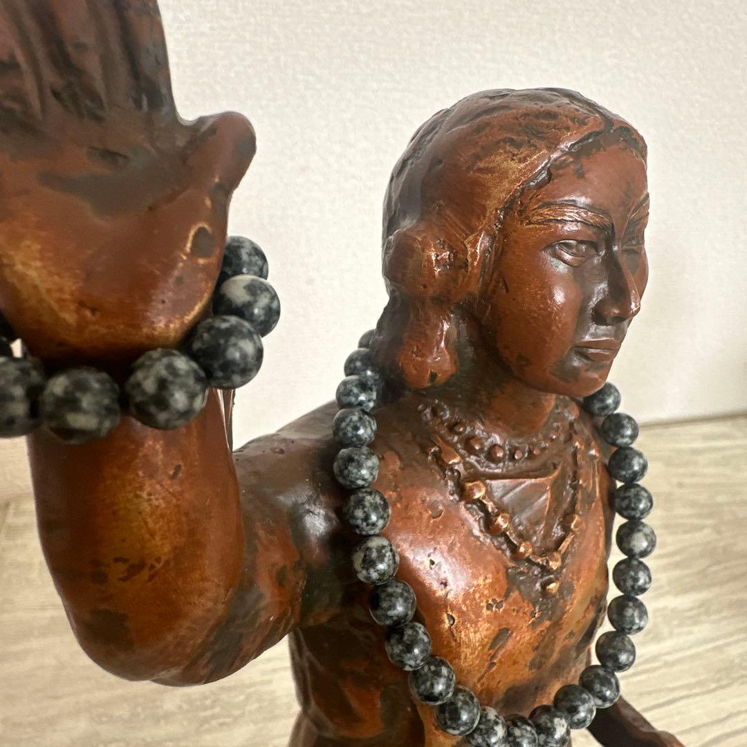 【三峯神社限定・一点物】日本武尊(ヤマトタケル)波動上昇遠野霊石 お揃いブレス