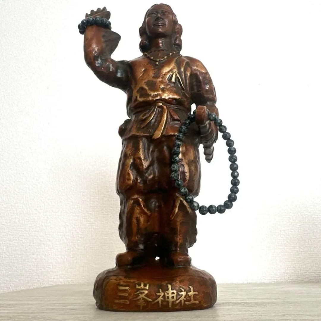 【三峯神社限定・一点物】日本武尊(ヤマトタケル)波動上昇遠野霊石 お揃いブレス